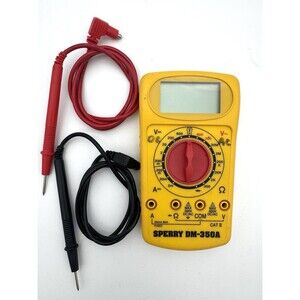 Sperry DM-350A Digital Multimeter Tested & Works Electrical Tool